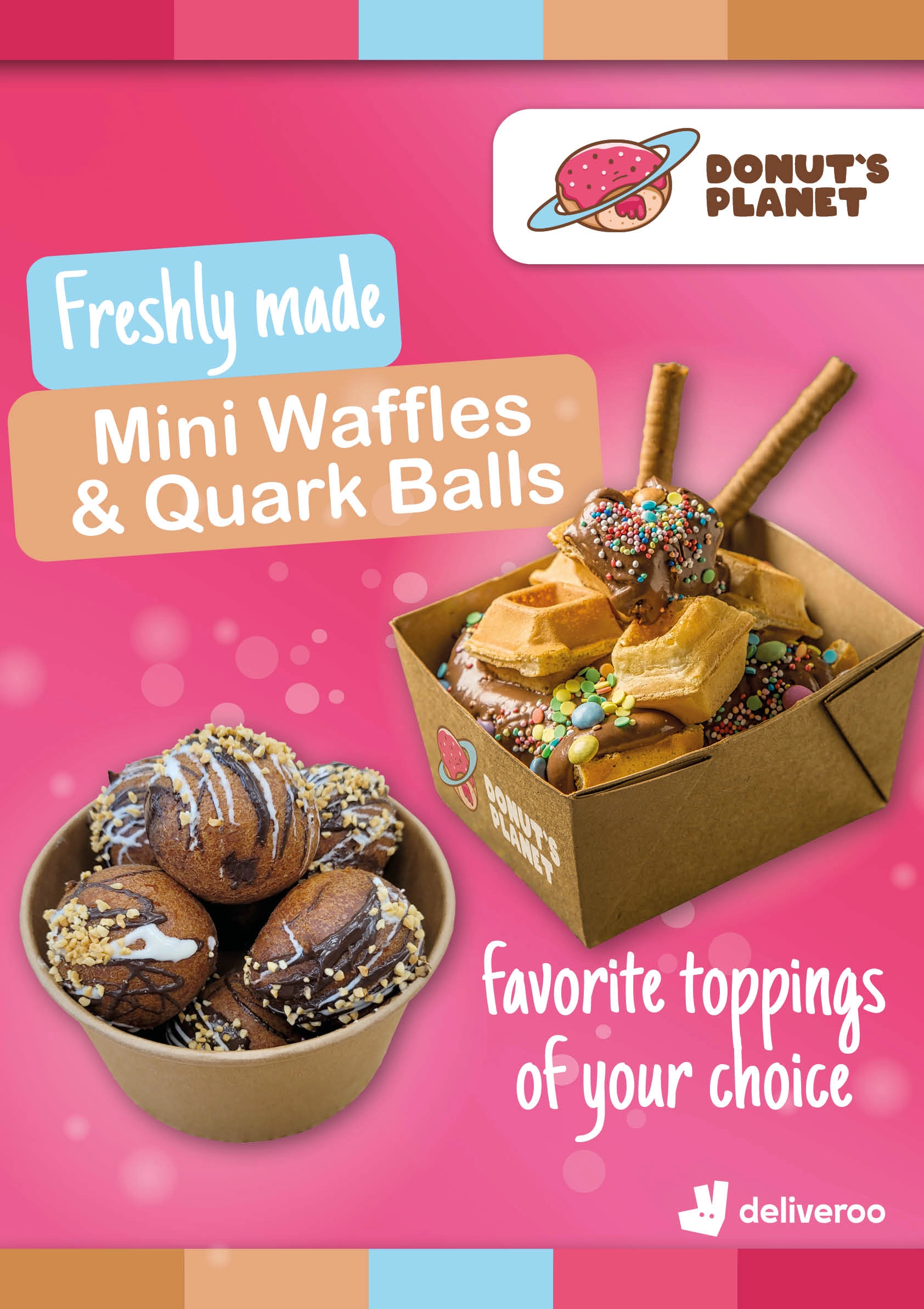 Plakat promocyjny Donuts