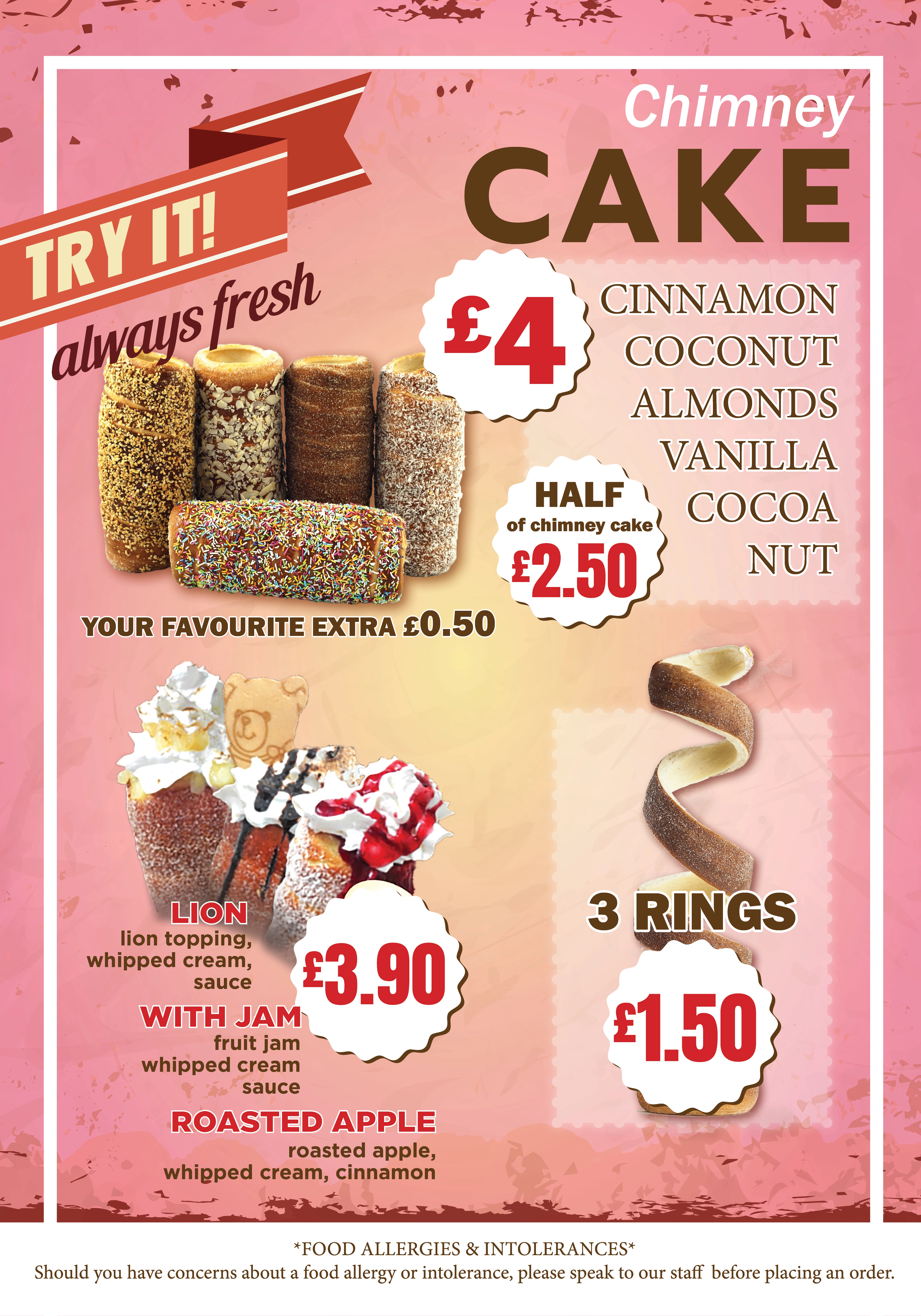 Plakat promocyjny Chiminey Cake